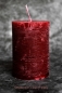 Mobile Preview: Hexenshop Dark Phönix Durchgefärbte Altarstumpenkerze Rot ø 60 x 90 mm